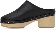 Black Studio Clogs