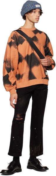 Orange Tenit Sweatshirt