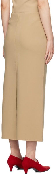 SSENSE Exclusive Taupe H Maxi Skirt