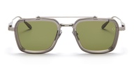 Solis - Brushed Black Palladium / Dark Grey Sunglasses