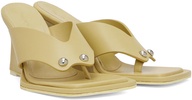 SSENSE Exclusive Beige Dune Heeled Sandals