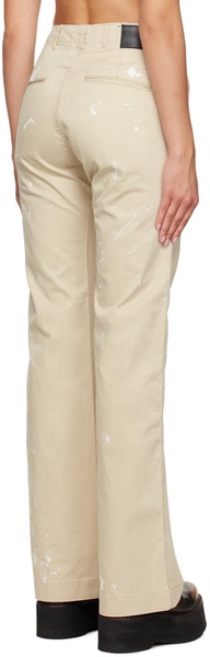 Beige Jane Trousers