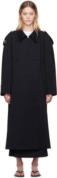 Navy Denver Trench Coat