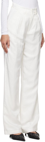 White Carrie Trousers