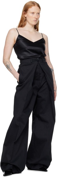 Black Fanfara Trousers