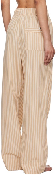 Beige Drawstring Pyjama Pants