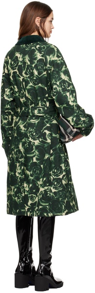 Green Rose Coat