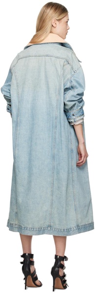 Blue Kat Denim Coat