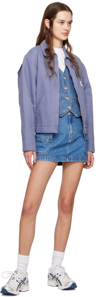 Blue '94 Denim Miniskirt