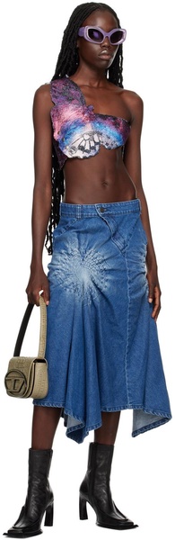 Blue Drift Skirt