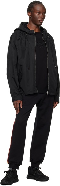 Black Hooded Jacket