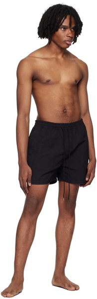 Black Rune Swim Shorts