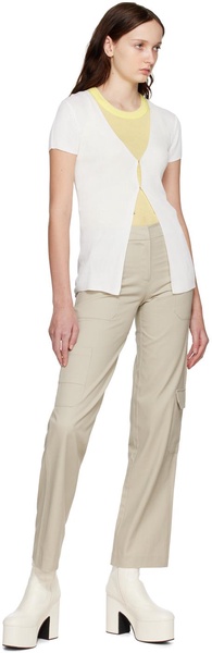 Beige Rina Trousers