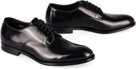 Smooth Leather Lace-up Shoes