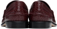 Burgundy Carter Leather Loafers