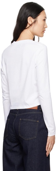 White Masal Long Sleeve T-Shirt