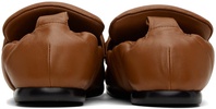 Tan Padded Loafers