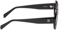 Black 'The Ovals' Sunglasses