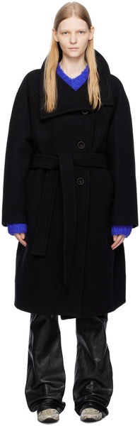 Black Belted Coat