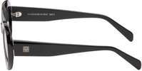 Black 'The Ovals' Sunglasses