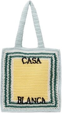 Multicolor Crochet Tote