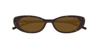 Gucci Eyewear G String Oval Frame Sunglasses