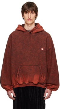 Burgundy Turtleneck Hoodie