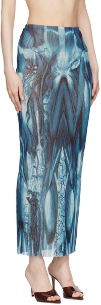 Blue 'The flay' Maxi Skirt