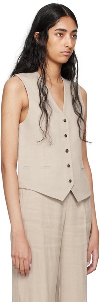 Beige Lena Vest