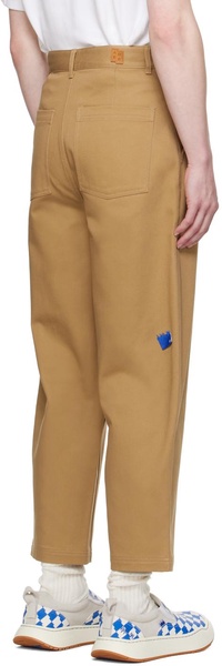 Tan Significant Tag Trousers