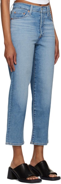 Indigo Ribcage Jeans