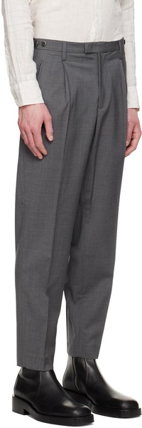 Gray Masco Tela Trousers