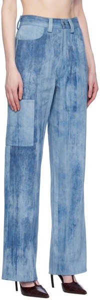 Blue Cargo Jeans