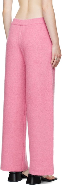 Pink Brushed Trousers