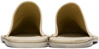 Beige Filo Slippers