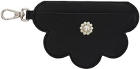 Black Daisy Card Holder