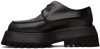 Black Quadrarmato Derbys