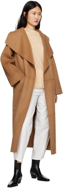 Signature wool & cashmere long coat