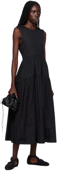 Black Ruth Midi Dress