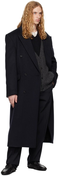 Navy Velasco Coat