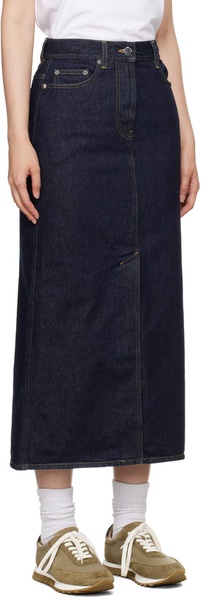 Indigo Rona Denim Midi Skirt