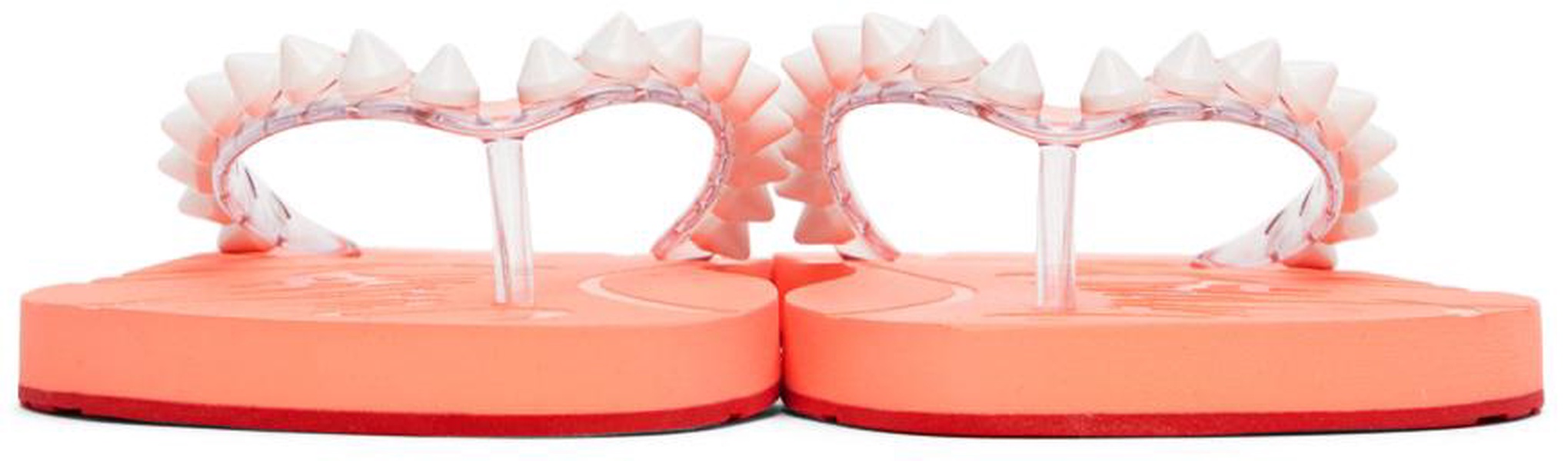 Pink Loubi Flip Spikes Donna Sandals