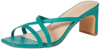 The Drop Women's Amelie Strappy Square-Toe Heeled Sandal