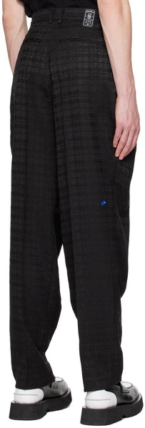 Black Pleated Trousers