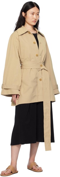 Beige Car Coat