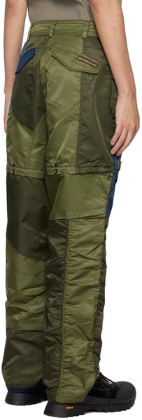 Khaki & Navy Detachable Cargo Pants