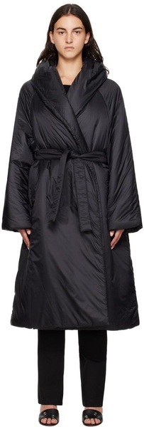 Black Travel Coat