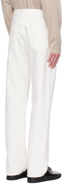 White Burt Jeans