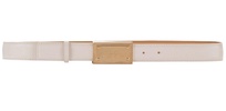 Elisabetta Franchi Logo Plaque Buckled Belt