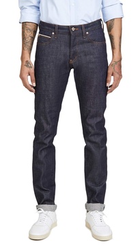 Naked & Famous Denim Men's Super Guy Jean In Dirty Fade Selvedge